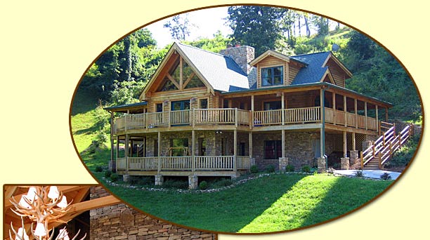 Lookout Lodge overnight rental cabin near Pigeon Forge tn in the Smokey Mountains